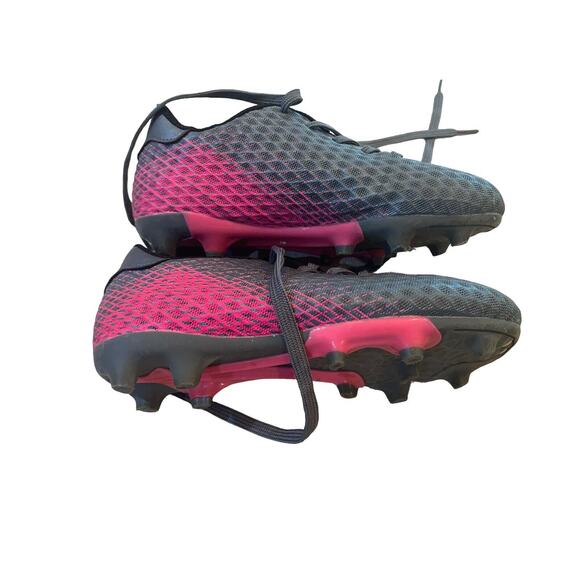 Youth Package Cleats - Pink & Grey 11.5 Soccer Sports Athlete PE - Picture 4 of 6